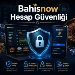 Bahisnow Hesap Güvenliği